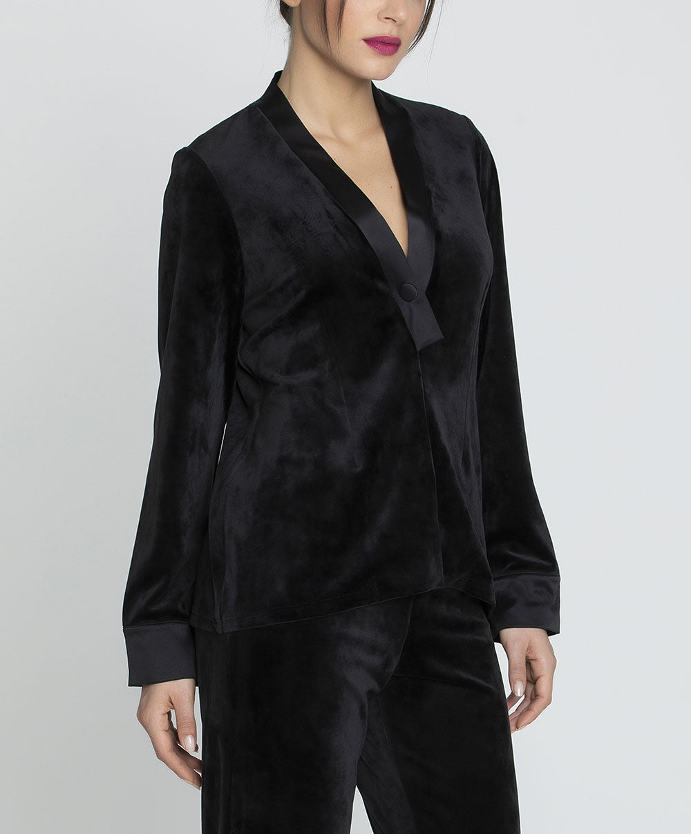 Kimono court manches 3/4 Lise Charmel Déesse en Glam or glamour ALH2215-OG