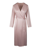 Kimono long satiné "Rose Smoke" Lingadore 7623-298-ROSM