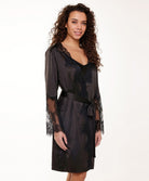 Kimono femme nuit Lingadore Lingadore nightwear 7507KM-02-NOIR