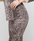 Legging panthere optic Antigel de Lise Charmel taupe rose