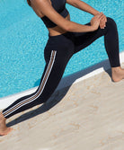 Leggings sport long Antigel de Lise Charmel Énergie Nautique encre ASA3735-EN