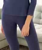 Leggings Antigel de Lise Charmel Simply Perfect tressage pourpre ENA0906-BU