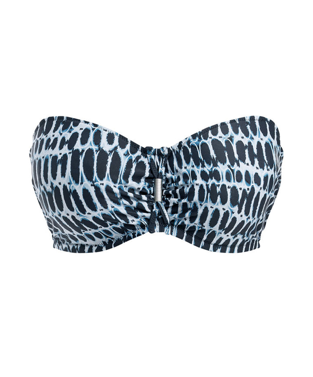 Maillot de bain bandeau armatures grande taille Fantasie swim Kotu ink FS7012-INK