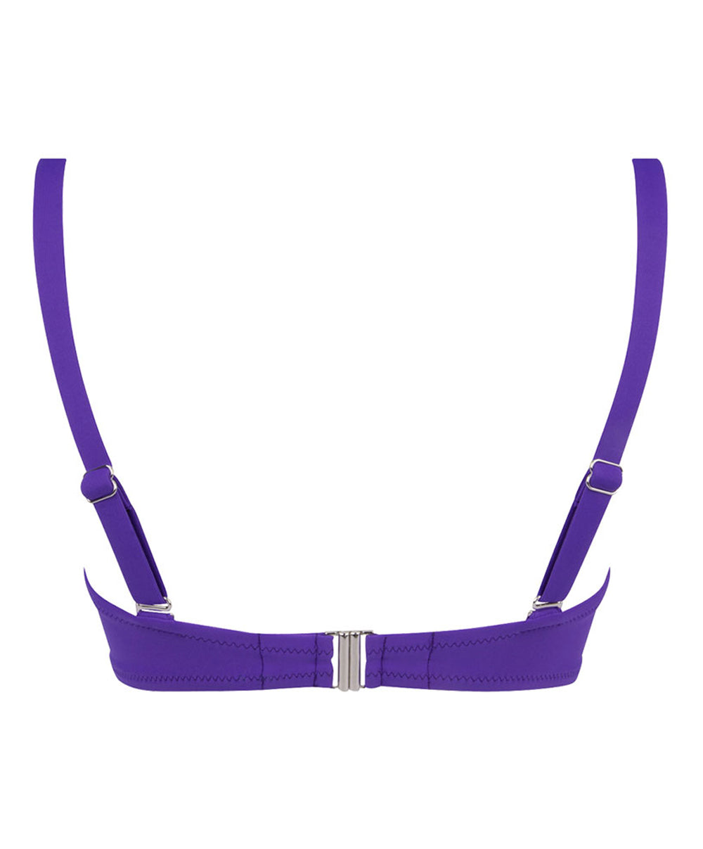 Maillot de bain bandeau grande taille La Chiquissima purple Antigel Bain FBB7114-MP 10