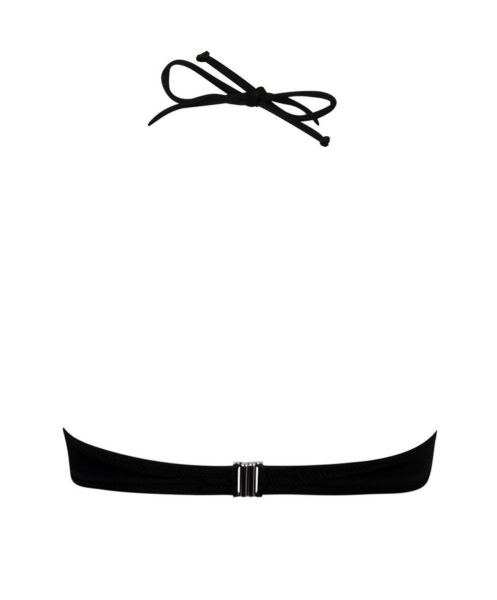 Maillot de bain brassière coque effet bustier La Muse Dentelle noir Antigel Bain EBB7106-NO 10