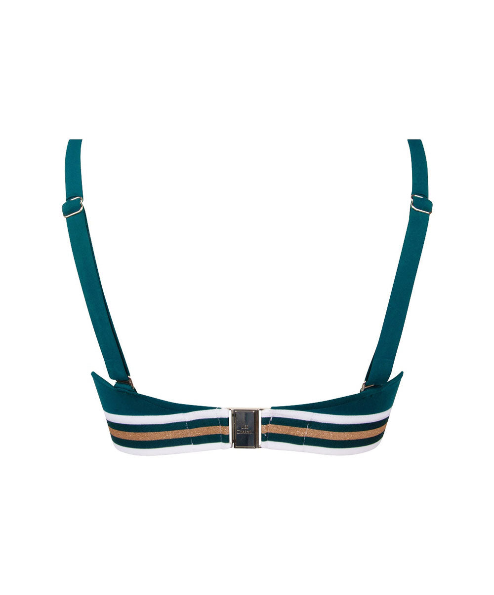 Maillot de bain brassière sans armatures Lise Charmel bain Énergie Nautique pacifique ABA2135-PN