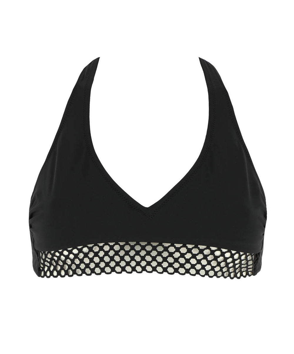 Maillot de bain brassière tour de cou La Double Mix noir Antigel Bain EBA5550-NO fashion