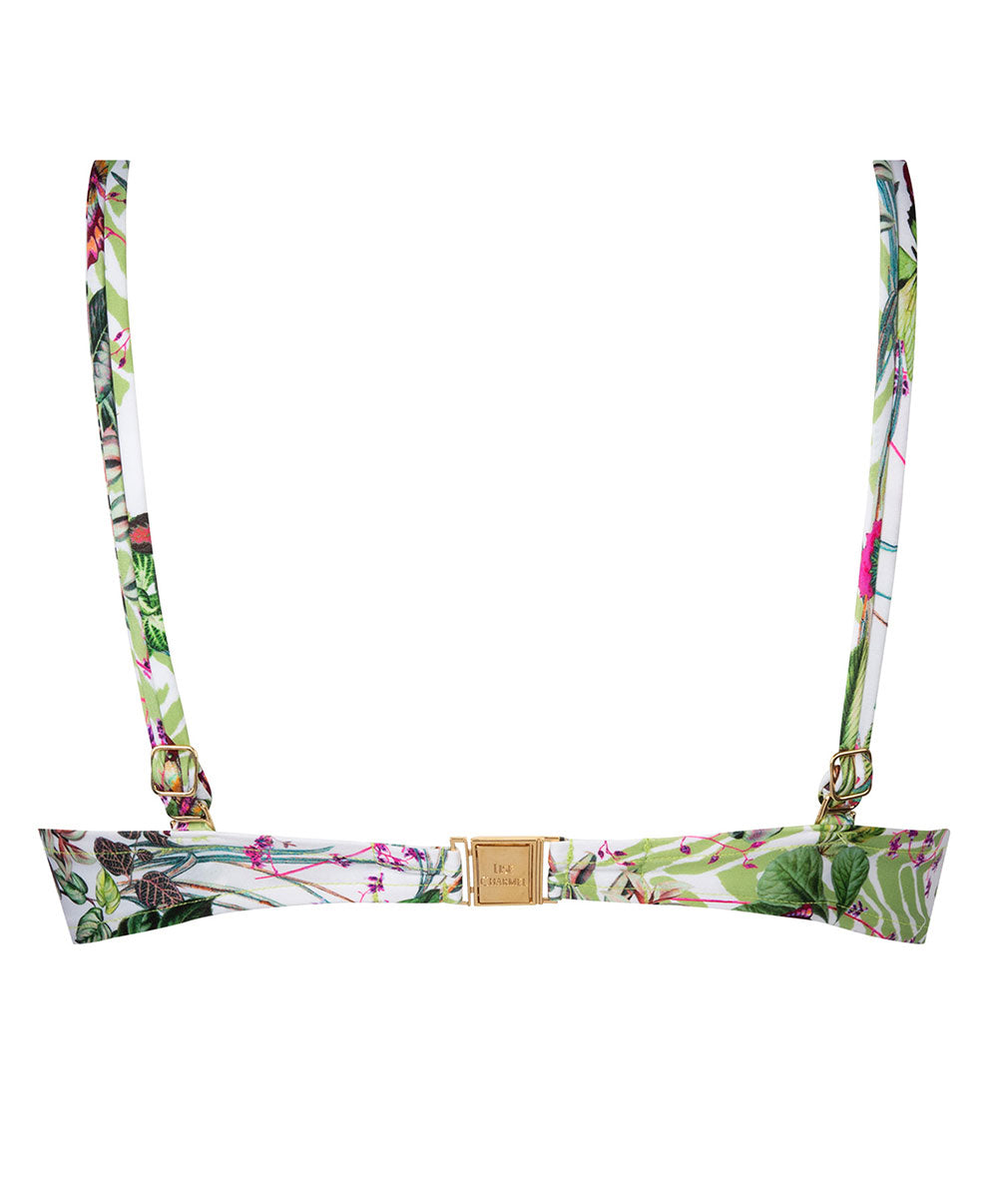 Soutien-gorge de bain coque effet push Lise Charmel bain Envolée Tropicale lumière ABB8573-LT