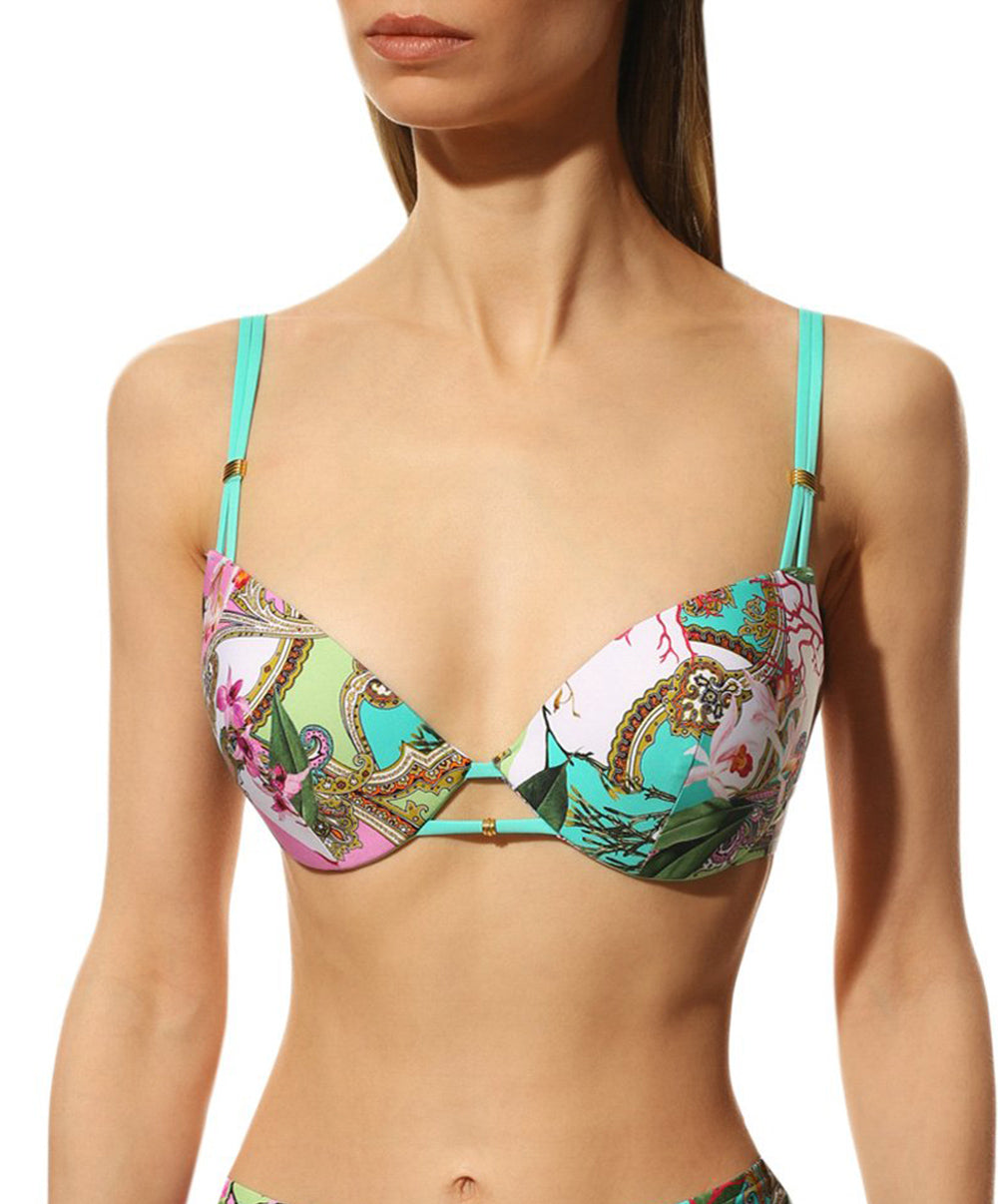 Soutien-gorge de bain coque effet push Lise Charmel bain Splendeur Orchidée pink ABB8553-PO