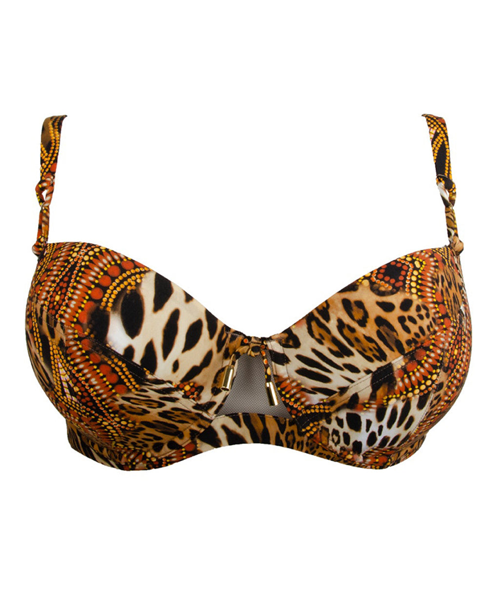 Maillot de bain corbeille bonnets profonds Lise Charmel bain Splendeur Féline panthère ABB3543-GF 10