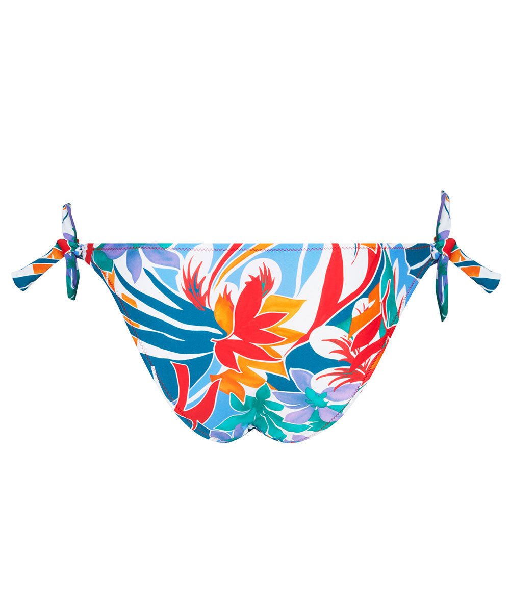 Maillot de bain slip à nouettes bikini La Flaneuse papiers découpés multicolore Antigel Bain EBB0167-PD 100