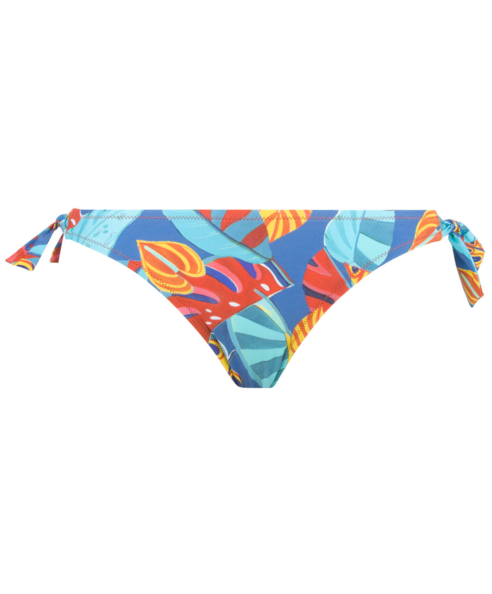 Maillot de bain slip à nouettes bikini La Foglia Antigel ciel feuillage Antigel Bain EBB0154-CF