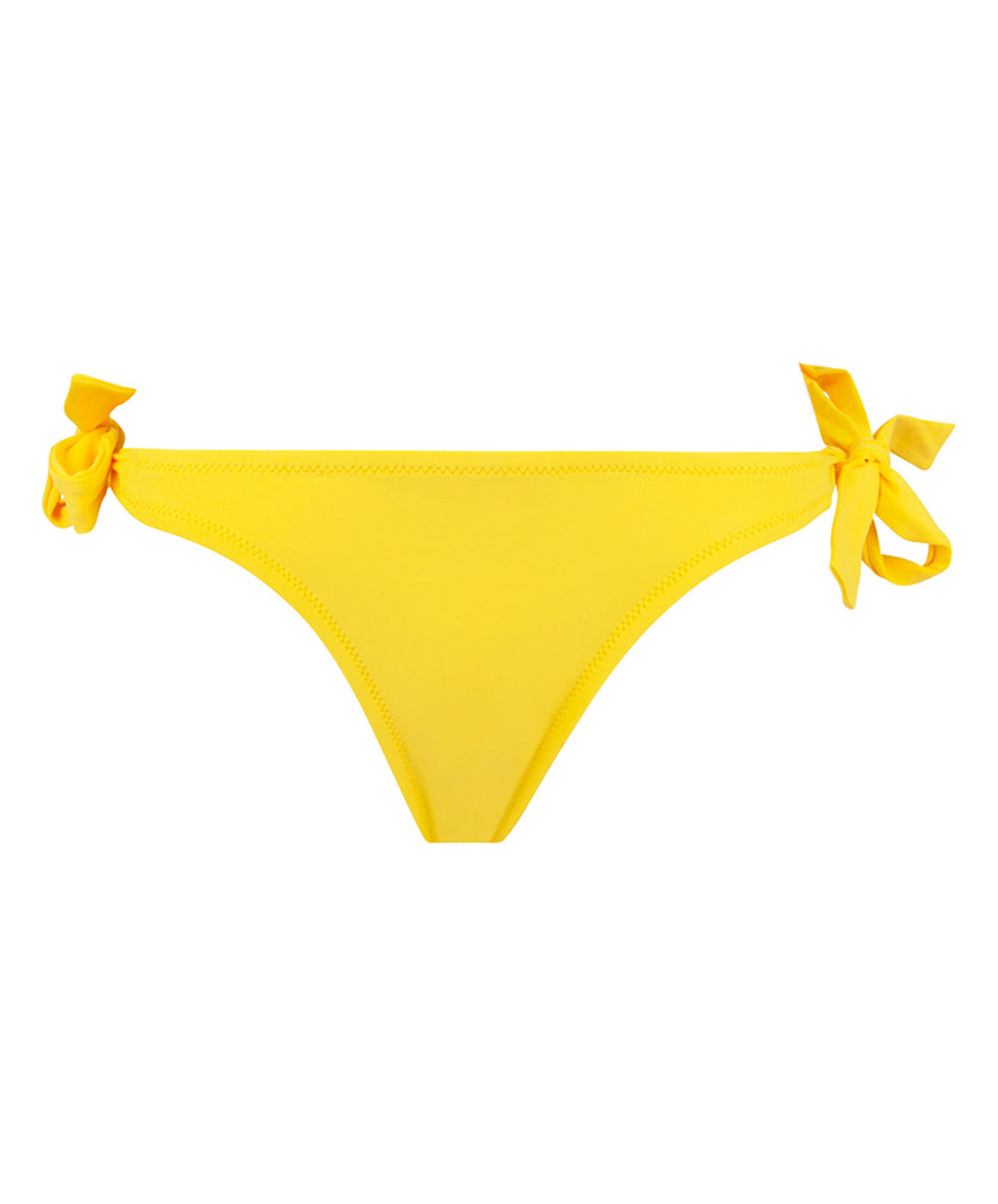 Maillot de bain slip à nouettes bikini La Chiquissima jaune Antigel Bain EBB0114-MS 10