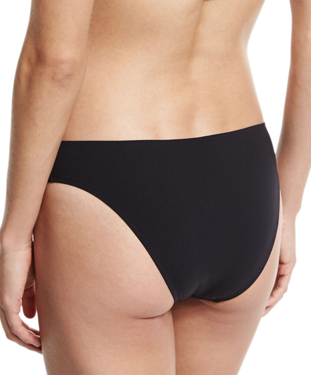 Slip de bain taille basse Lise Charmel bain Ajourage Couture noir ABA0415-NO 4