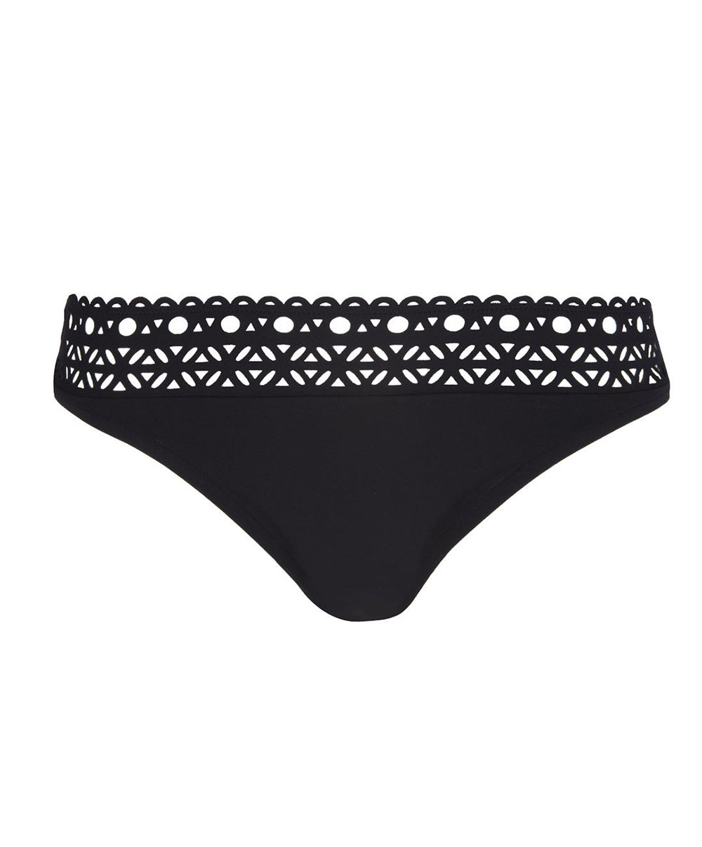Slip de bain taille basse Lise Charmel bain Ajourage Couture noir ABA0415-NO 5