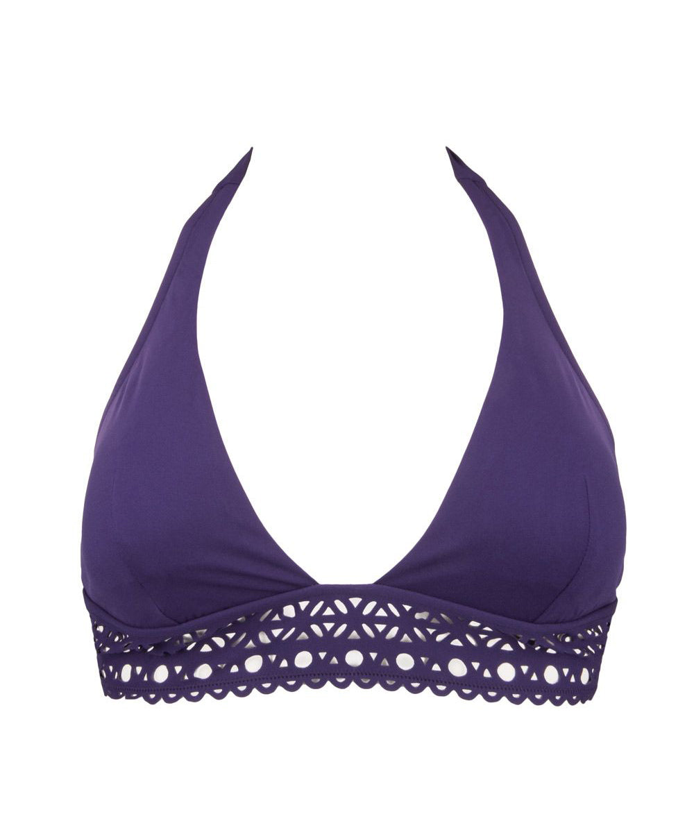 Maillot de bain triangle sans armatures Lise Charmel bain Ajourage Couture indigo ABA2015-AR