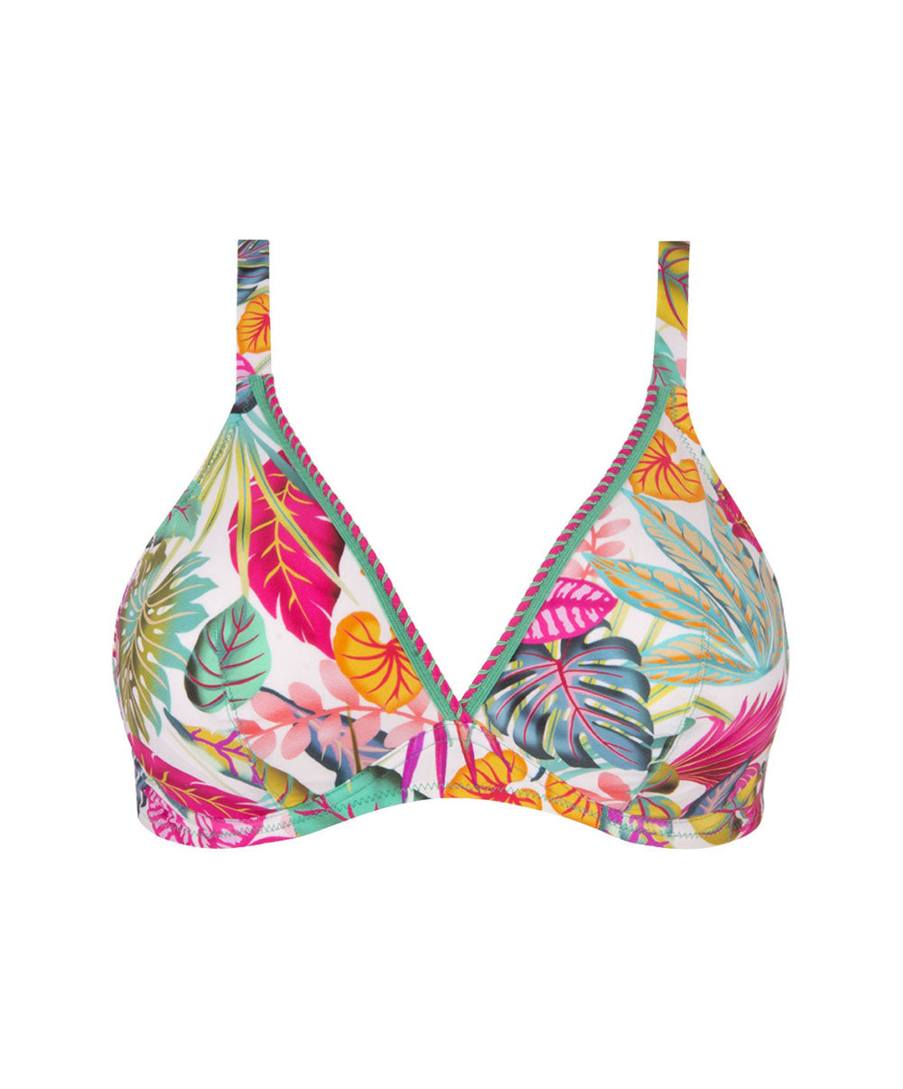 Maillot de bain triangle armatures La Muse des Îles multicolore Antigel Bain FBB3266-IP