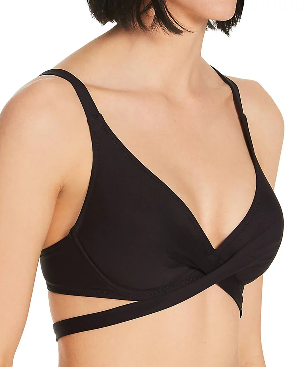 Maillot de bain triangle armatures La Chiquissima noir Antigel Bain FBB3214-NO 5