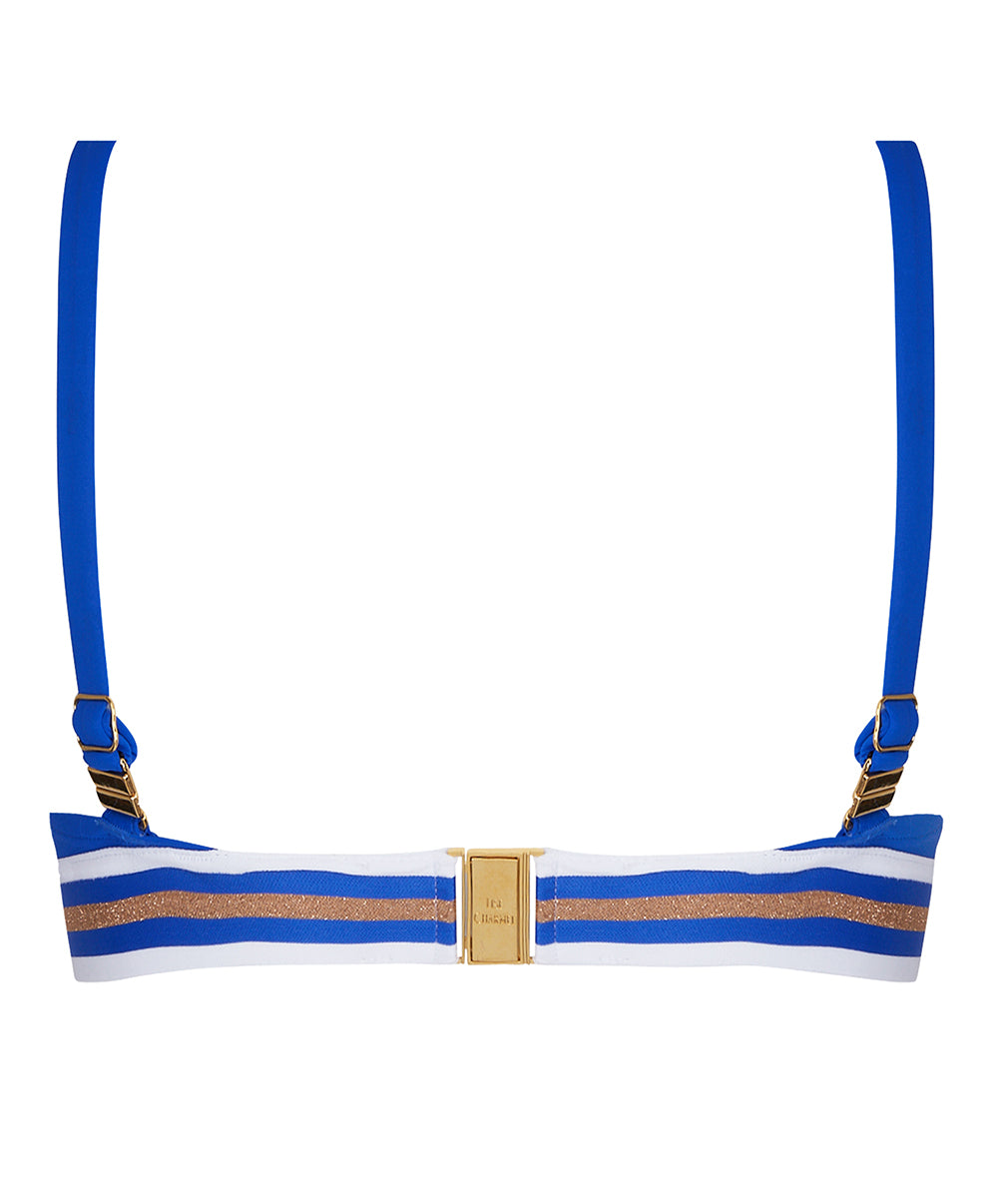 Maillot de bain triangle avec armatures Lise Charmel bain Énergie Nautique surf bleu ABA2535-SN 100