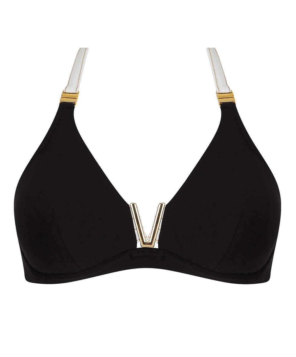 Maillot de bain triangle avec armatures Lise Charmel bain Audace Voyage noir ABB2574-VJ 100