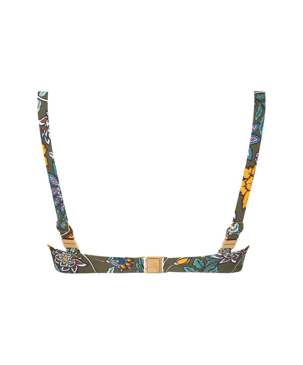 Maillot de bain triangle avec armatures Lise Charmel bain Fleur Persane bronze ABB2567-BP