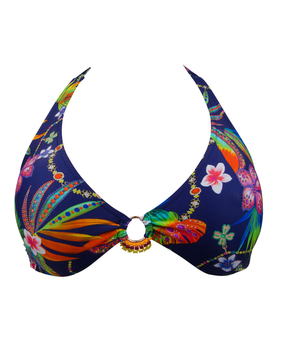 Maillot de bain triangle mousse La Précieuse marine Antigel Bain EBB2735-MX