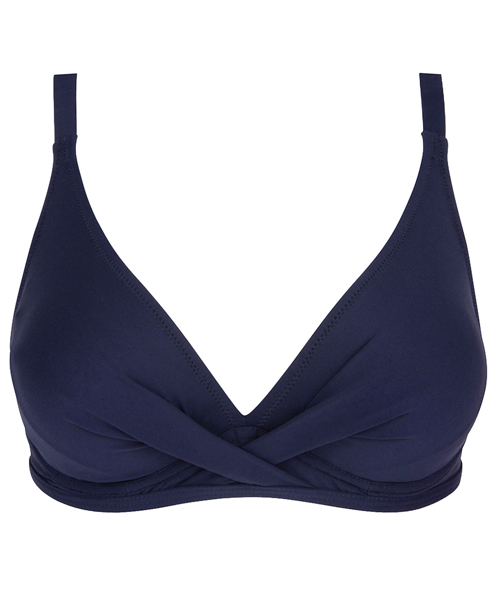 Maillot de bain triangle souple à armatures La Chiquissima marine Antigel Bain FBB3314-MM 3