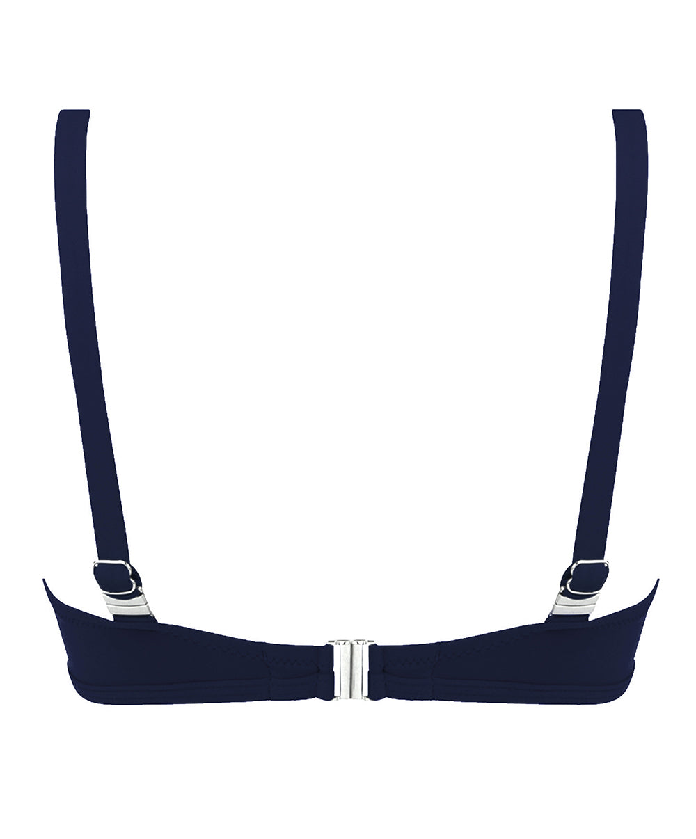 Maillot de bain triangle souple à armatures La Chiquissima marine Antigel Bain FBB3314-MM 4