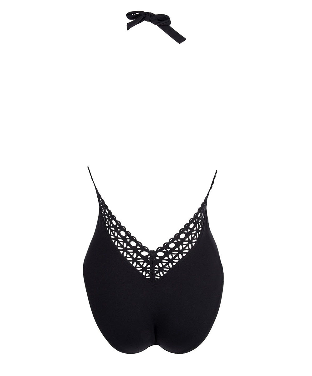Maillot de bain une pièce dos nu Lise Charmel bain Ajourage Couture noir ABA9815-NO 12