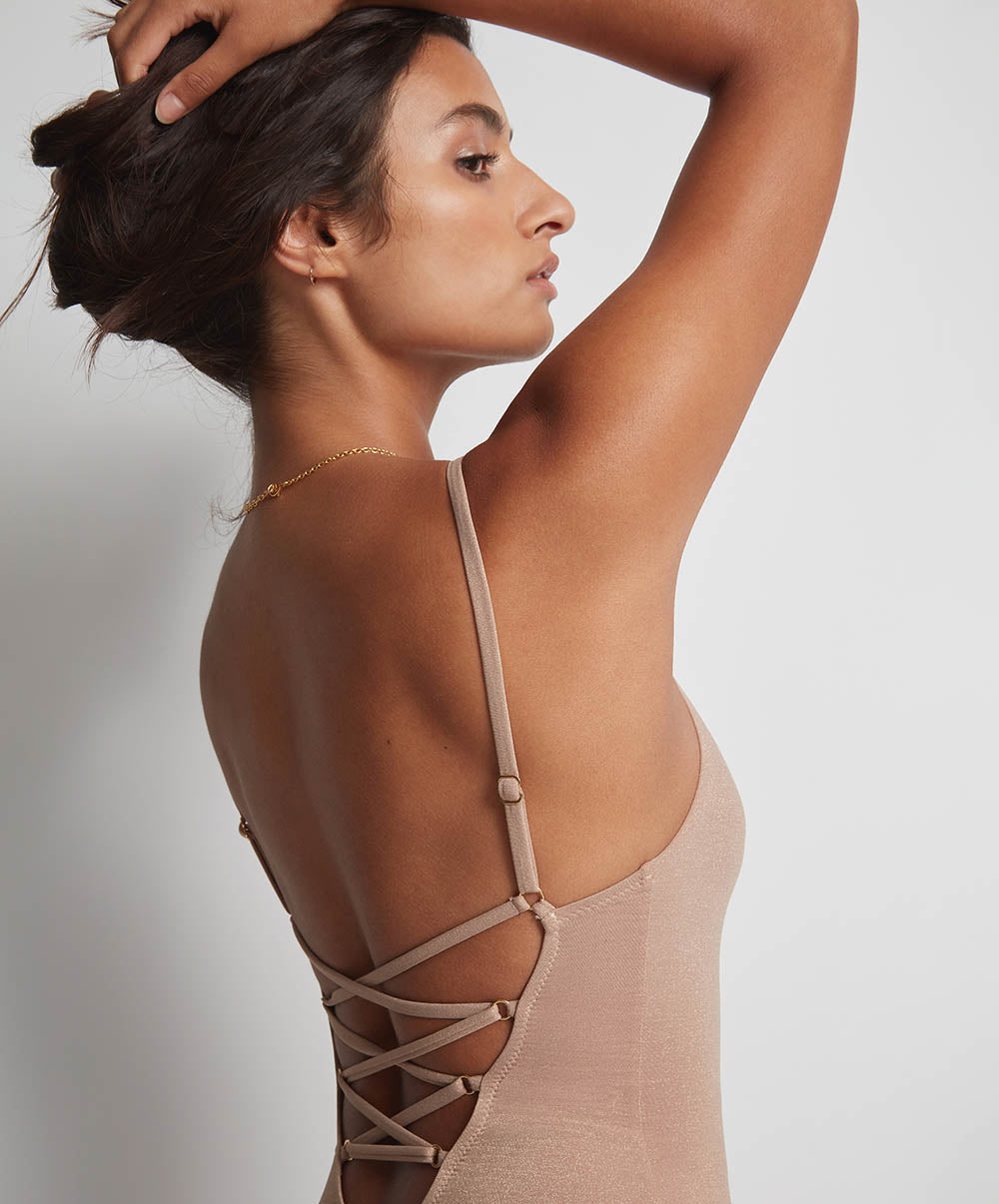 Maillot de bain 1 pièce dos ouvert Summer glow Sunlight Aubade Bain LY67-SUNL