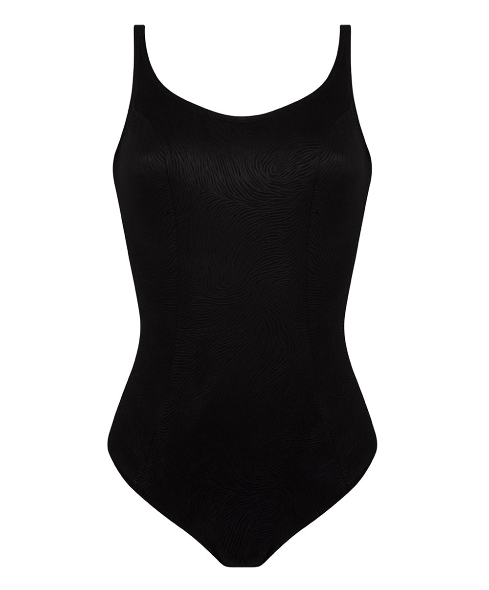 Maillot de bain une pièce maintien avec armatures La Muse des Vagues noir Antigel Bain FBB6226-NO 10