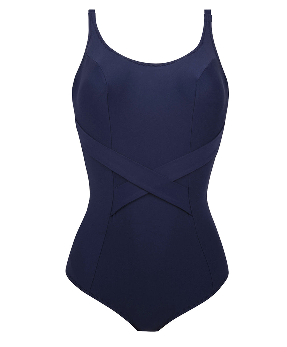 Antigel Swimwear by Lise Charmel - La Chiquissima Multi-Position Wireless Swimsuit Prune