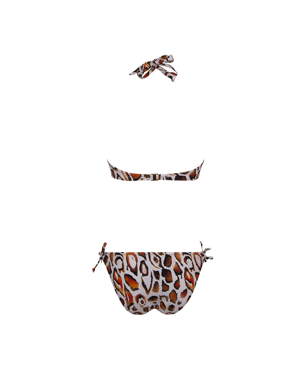 Maillot de bain une pièce trikini sexy "Séduction" Antigel Bain La Muse Féline panthère EBB9746-BF