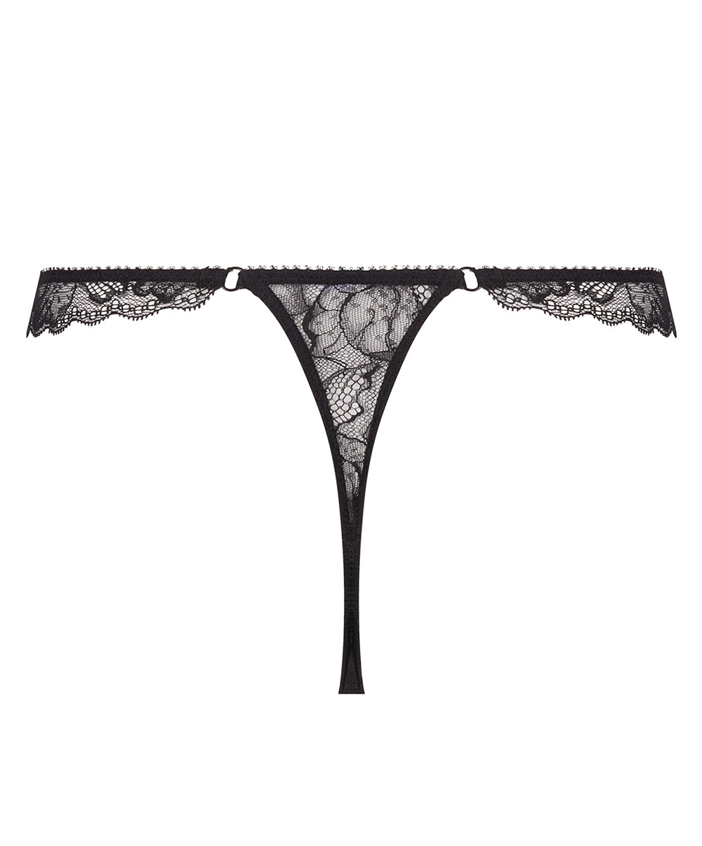 Mini-string sexy Lise Charmel Floraison Passion safran rose ACH0986-SR