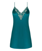 Nuisette babydoll en soie sexy Lise Charmel Sublime en Dentelle vert princesse ALH1713-VP