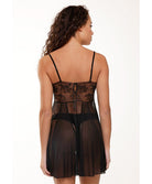 Nuisette babydoll transparente ultra-sexy noire Lingadore Lingadore nightwear 7503CH-1-02-NOIR