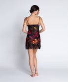 Nuisette charme en soie et viscose Lise Charmel Floraison Passion safran rose ALH1086-SR