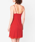 Nuisette fines bretelles Antigel de Lise Charmel Simply Perfect rouge capucine ENA1406-RC