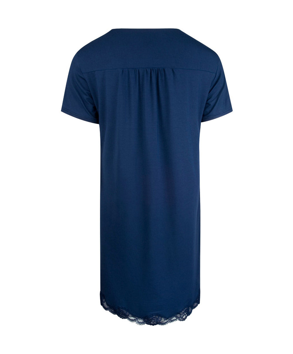 Nuisette manches courtes Antigel de Lise Charmel Simply Perfect bleu marine FNA1006-BM