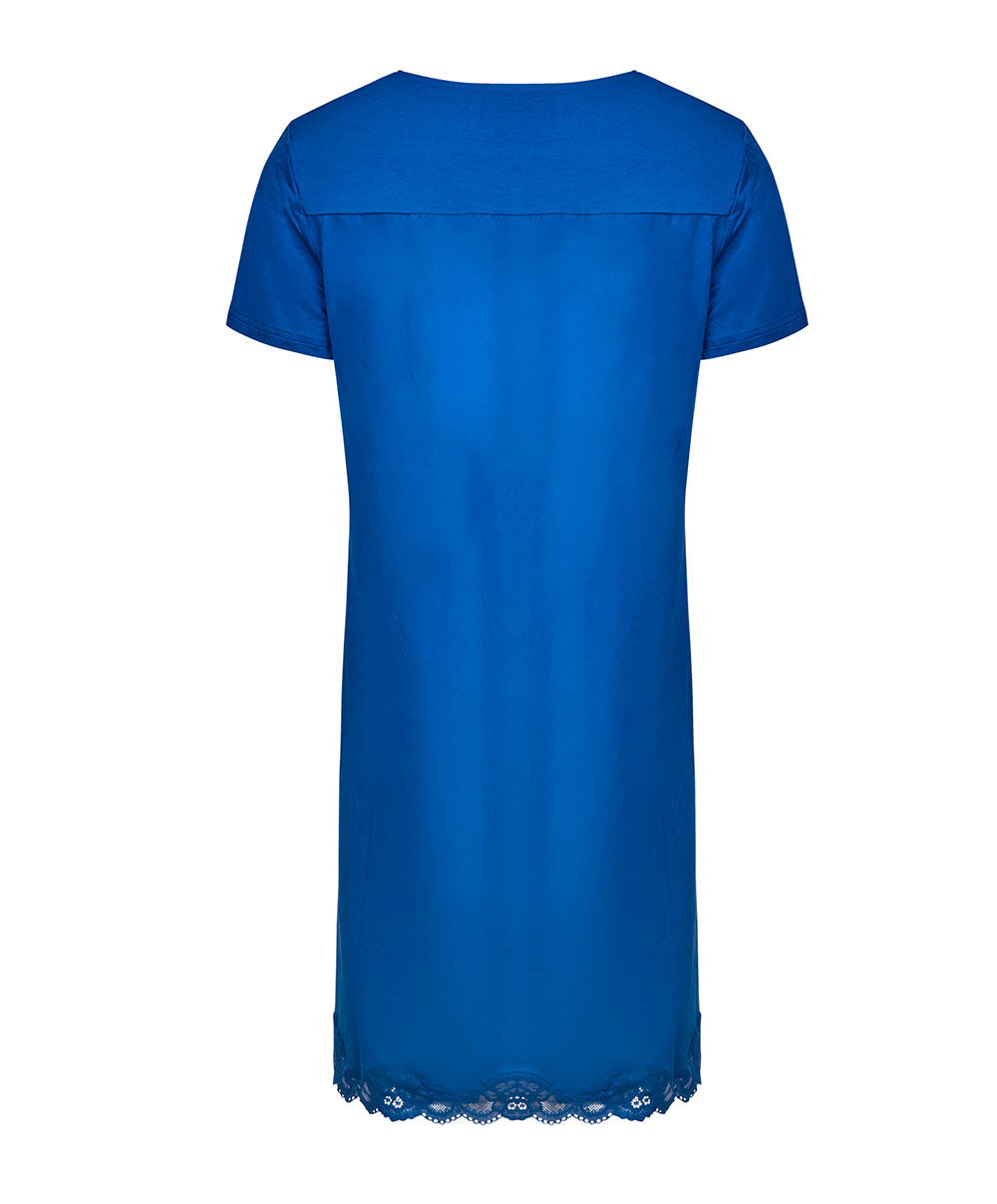 Nuisette manches courtes Antigel de Lise Charmel Simply Perfect bleu cobalt FNA1006-SC 100