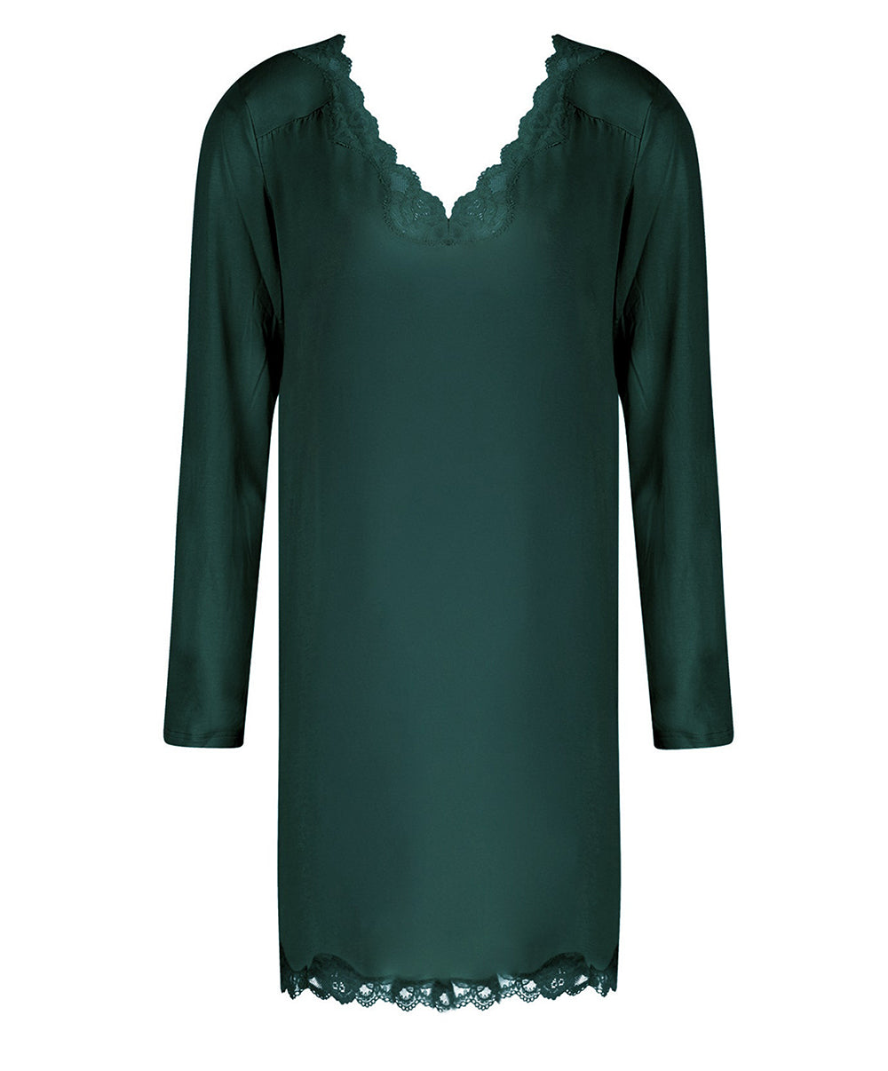Nuisette manches longues bien être Antigel de Lise Charmel Simply Perfect vert anglais FNA1306-VA