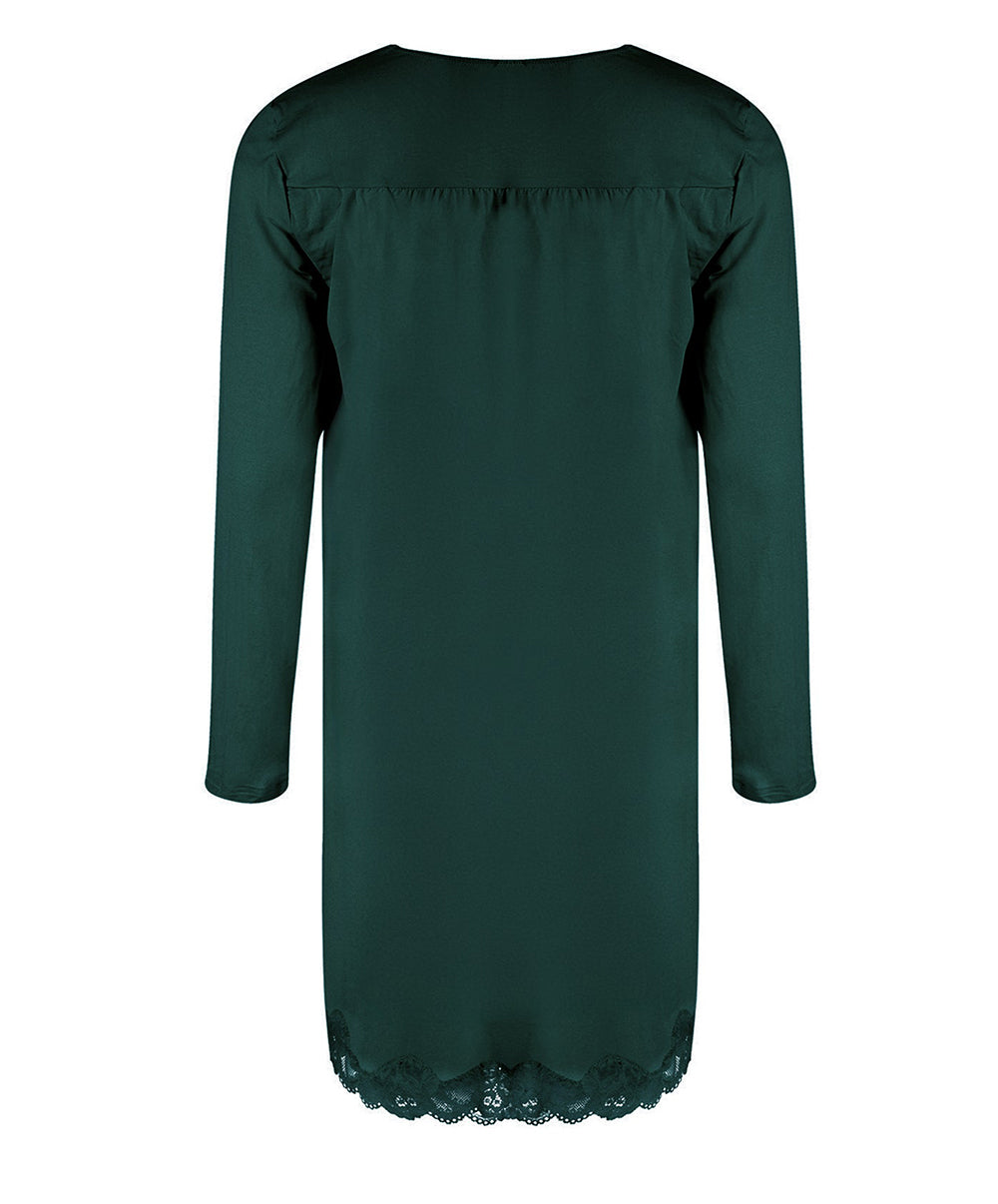 Nuisette manches longues bien être Antigel de Lise Charmel Simply Perfect vert anglais FNA1306-VA