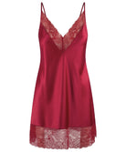 Nuisette satinée rouge cerise Lingadore Lingadore nightwear 7504CH-164-CERI