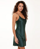 Nuisette sexy satinée "Garden Green" Lingadore Lingadore nightwear 7501CH-157-GAGR