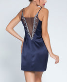 Nuisette sexy Lise Charmel Déesse en Glam marine argent ALH1215-MA