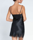 Nuisette soie charme Lise Charmel Splendeur Soie noir ALC1080-NO