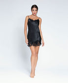 Nuisette soie charme Lise Charmel Splendeur Soie noir ALC1080-NO
