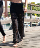 Pantalon La Muse Dentelle noir Antigel Bain ESB0006-NO