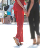 Pantalon La Chiquissima rouge Antigel Bain ESB0014-MR