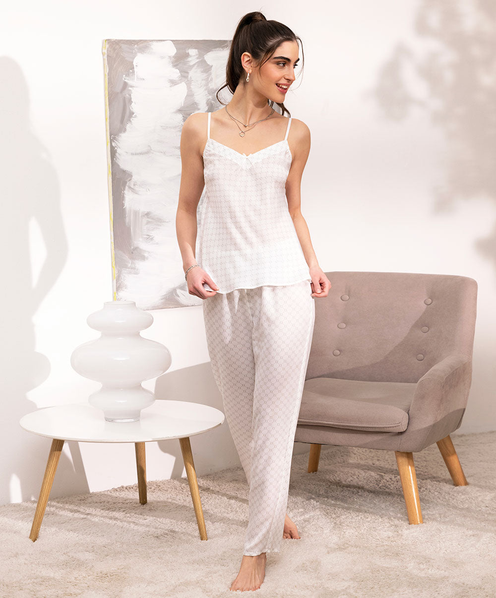 Pantalon Antigel de Lise Charmel Bijou du jour blanc ELH0032-BB